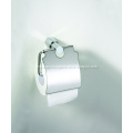Toilet Paper Holder With Cover Polished Chrome